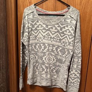 Maurices Gray Textured Sweater